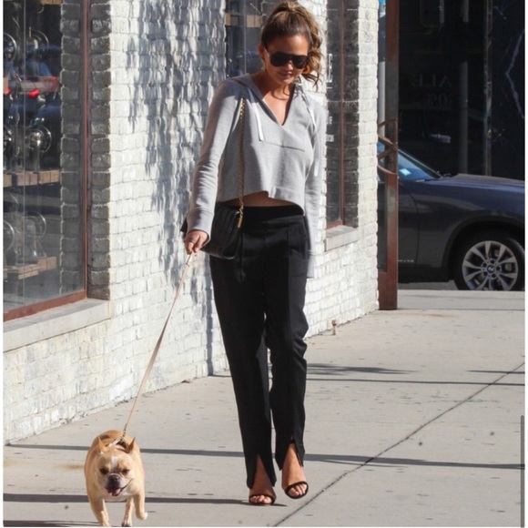 A.L.C. Black On Duty Murray Track Pants - Large - Picture 2 of 11